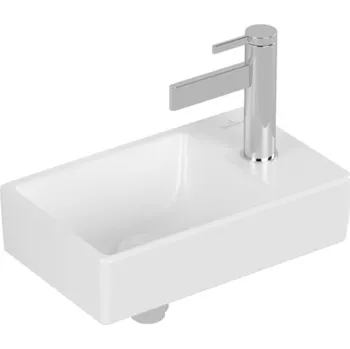 Umyvadlo Villeroy & Boch Avento umyvadlo 36x22 cm obdélníkový klasický-nábytkový bílá 43003LRW