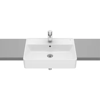 Roca Gap umyvadlo 55x42 cm obdélníkový zápustný bílá A3270YGS00