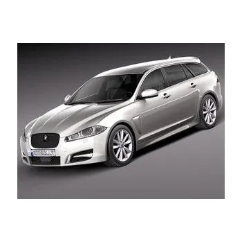 Nosič kol Příčníky Thule Jaguar XF SportBrake Combi 2012-2016 s integrovanými podélníky