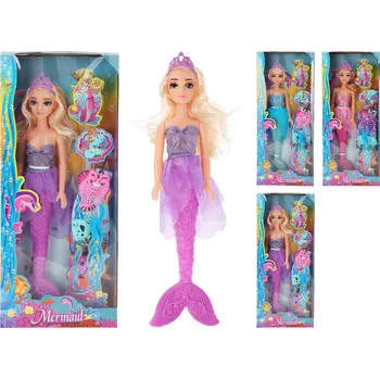 panenka mořská princezna 44,5cm s příslušenstvím, mix 3 druhy