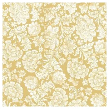 Set školních potřeb Papier do origami 15x15 cm 24K Goździki złoty