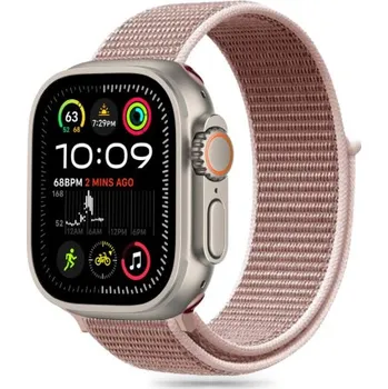 Řemínek na hodinky Tech-Protect | Tech-Protect Nylon reminek na Apple Watch 44/45/46/49mm, dusty rose