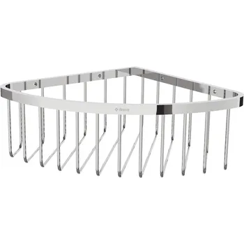 Drátěná police Deante Jaśmin koupelnový košík chrom ADJ_0561