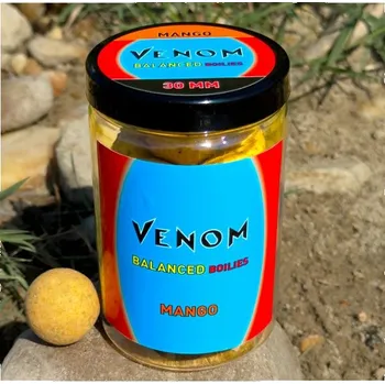 Boilies Feeder Mania Venom Balanced Boilies 30 mm - Mango