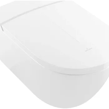 Villeroy & Boch ViClean wc mísa s bidetem závěsné Bez oplachového kruhu bílá V0E200R1