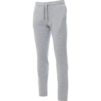 Pánská mikina Pánské tepláky JOGGING+ MELANGE prodloužené, Payper Barva: ŠEDÁ MELANŽOVÁ, Velikost: M