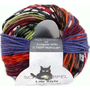 Příze Schoppel wolle Life Style magic 2208 Warmfront (Příze Life Style magic 2208 Warmfront)