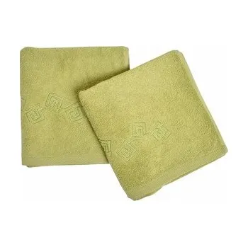 Sprchový závěs Praktik Osuška Deny 70x140 cm zelená