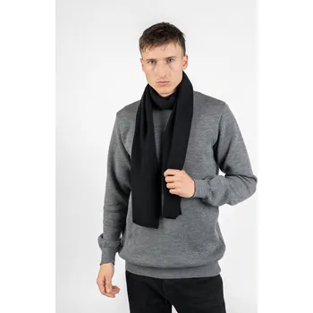 Šála Merino šála TallGuys | Deep black Velikost: One Size