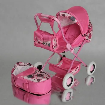 Kočárek pro panenku Kočárek hluboký pro panenky ZUZKA 4049