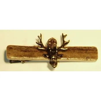 Spona na kravatu Spony do kravat jelen svatý Hubert malý