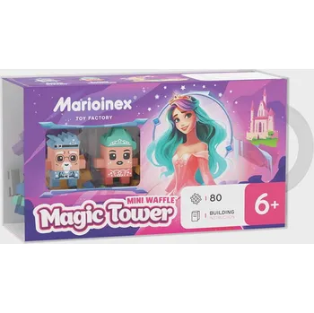 ostatní stavebnice Stavebnice Waffle mini 80 dílků Princezna Magic Tower