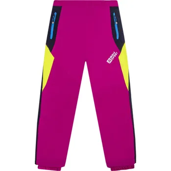 Dívčí šusťákové kalhoty, zateplené - Wolf B2272, růžová Barva: Růžová, Velikost: 98