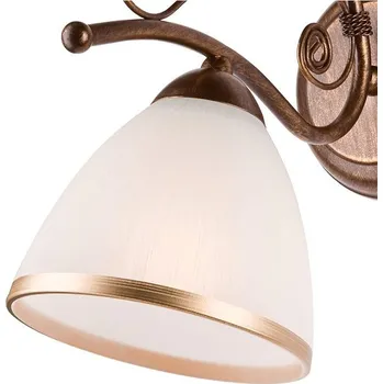 Žárovka Brilagi LED Nástěnné svítidlo ANTICO 1× E27 60 W bronz patina