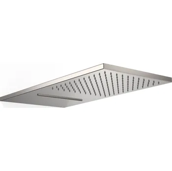 Sprchová hlavice Tres Selection hlavová sprcha 55x28 cm obdélníkový ocel 29990301AC