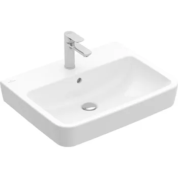 Umyvadlo Villeroy & Boch O.Novo umyvadlo 55x46 cm obdélníkový klasický bílá 4A41MGR1