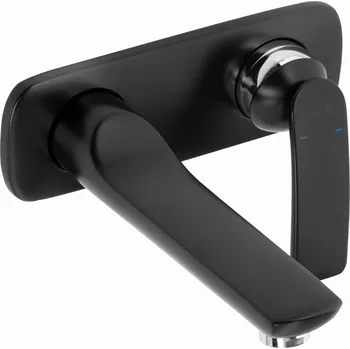 Vodovodní baterie Kludi Balance umyvadlová baterie pod omítku černá 522468775