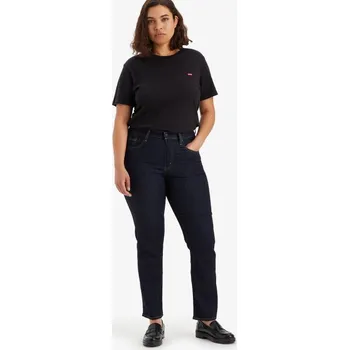 LEVI'S® WOMEN'S 724 HIGH RISE STRAIGHT JEANS - DARK INDIGO 29/34