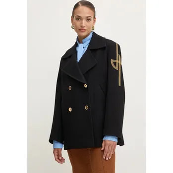 Dámský kabát Vlněný kabát Patou CO0010001 černá 99X, vel. 38