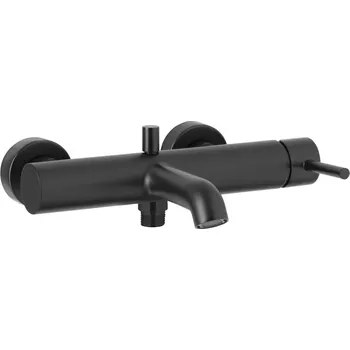 Vodovodní baterie KFA Armatura Moza vanová baterie na stěnu černá 5034-020-81