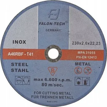 Řezný kotouč Řezný kotouč na kov 230 x 2.0 x 22.23 mm FTMC23020