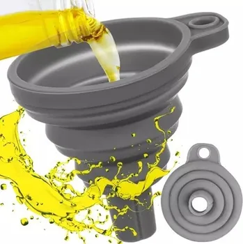 Household Silikonová nálevka ASTRA / Šedá