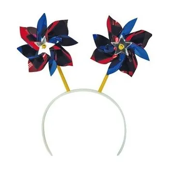 Karnevalový doplněk Čelenka s větrníky