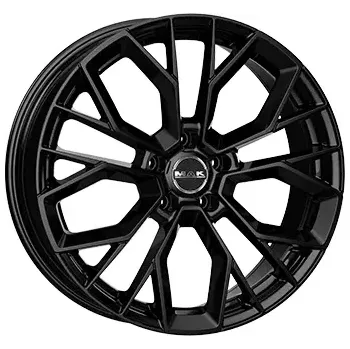 Alu kolo Alu kola MAK STILO, 18x7.5 5x112 ET48, černá lesklá (zátěžová) vhodné pro Škoda Octavia IV