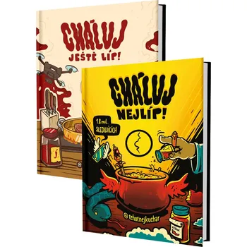 Cháluj ještě líp! + Cháluj nejlíp! (sada kuchařek)