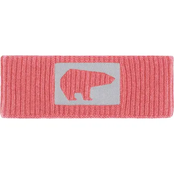 Zimní čelenka Čelenka EISBÄR Agnes STB peach pink