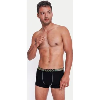 Boxerky Sloggi Souprava boxerek 10218485 Černá S