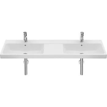 Umyvadlo Roca Gap umyvadlo 140x46 cm obdélníkový klasický-dvojitý bílá A3270MU000
