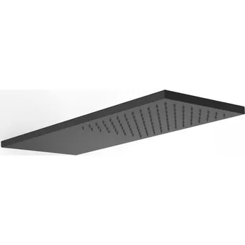 Sprchová hlavice Tres Selection hlavová sprcha 55x21 cm obdélníkový černá 29990302NM