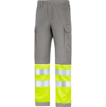 Pracovní oblečení Kalhoty reflexní Service, třída 1 šedé vel. 48