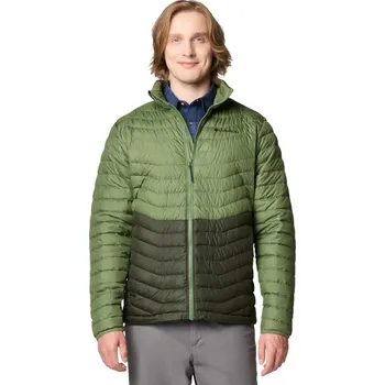 Tmavě zelená pánská péřová bunda Columbia Westridge Down Jacket 2050745366 Velikost: L