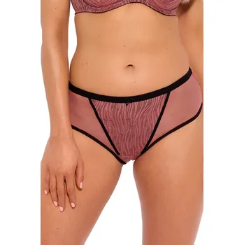 Kalhotky Černo-růžové dámské kalhotky Gaia GFP 1259 Lise S-4XL Velikost: 3XL, Barva: černo-růžová