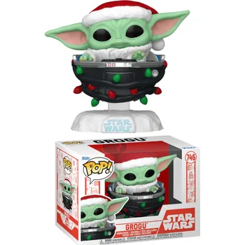 Funko Pop! 746 Disney Star Wars The Mandalorian Holiday Grogu Pram