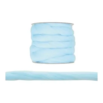 Příze Vlna modrá polyesterová příze 3 m