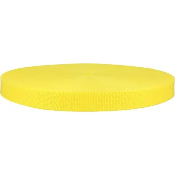 Popruh polypropylénový šíře 20 mm barvy POL, barva Žlutá (110)
