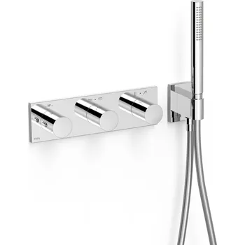 Vodovodní baterie Tres B-System vanová baterie pod omítku s termostatem chrom 30735401