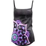 Crazy top Shiny - dámský - černá/fialová mandala Velikost: XS