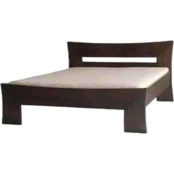 Postel Dřevěná postel Galileo 200x90 Dub Doprava ZDARMA.