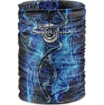 Multifunkční šátek D.N.A. - Modrá / ONE SIZE