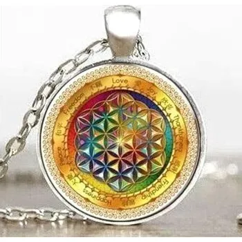Růženec Woodrow Přívěsek Květ života čakrový I Mandala GL2519 * amulet