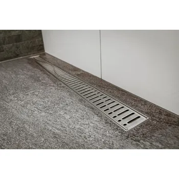 Odvodňovací žlab ACO ShowerDrain C odtokový žlábek 98.5 cm ocel 9010.88.64
