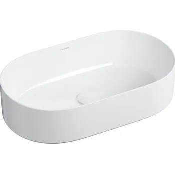 Umyvadlo Omnires Mesa umyvadlo 53x32 cm oválné na pult bílá MESA530BP