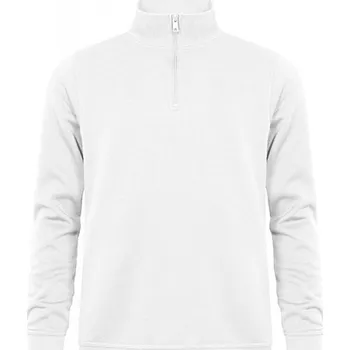 Pánská mikina Promodoro Mikina Troyer v unisex střihu s boční kapsou a elastickými manžetami Barva: Bílá, Velikost: 5XL E5052