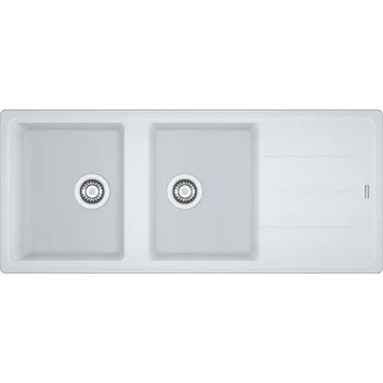 Franke Basis granitový dřez 116x50 cm bílá 114.0676.264