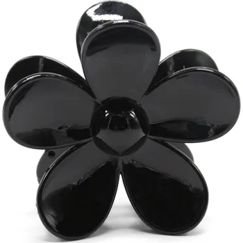 Skřipec na vlasy - černý květ