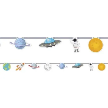 Party dekorace Procos Banner papírový Vesmír